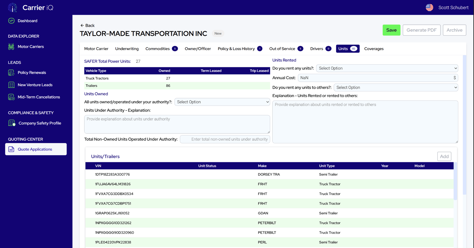 Automated Quote Applications for Insurance Agents | Carrier IQ
